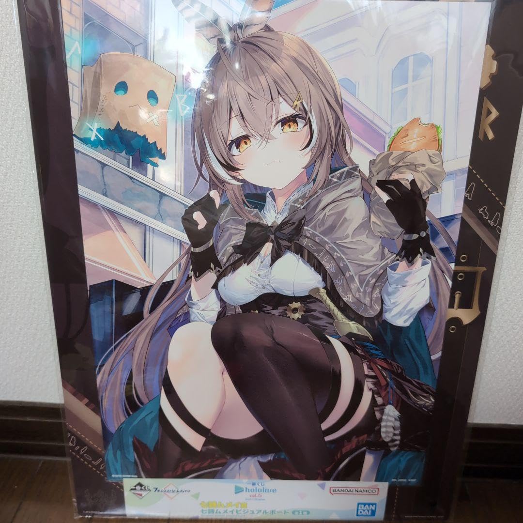 Amazon.co.jp: 2 ホロ ライブ 一番くじ ビジュアルボード 七詩